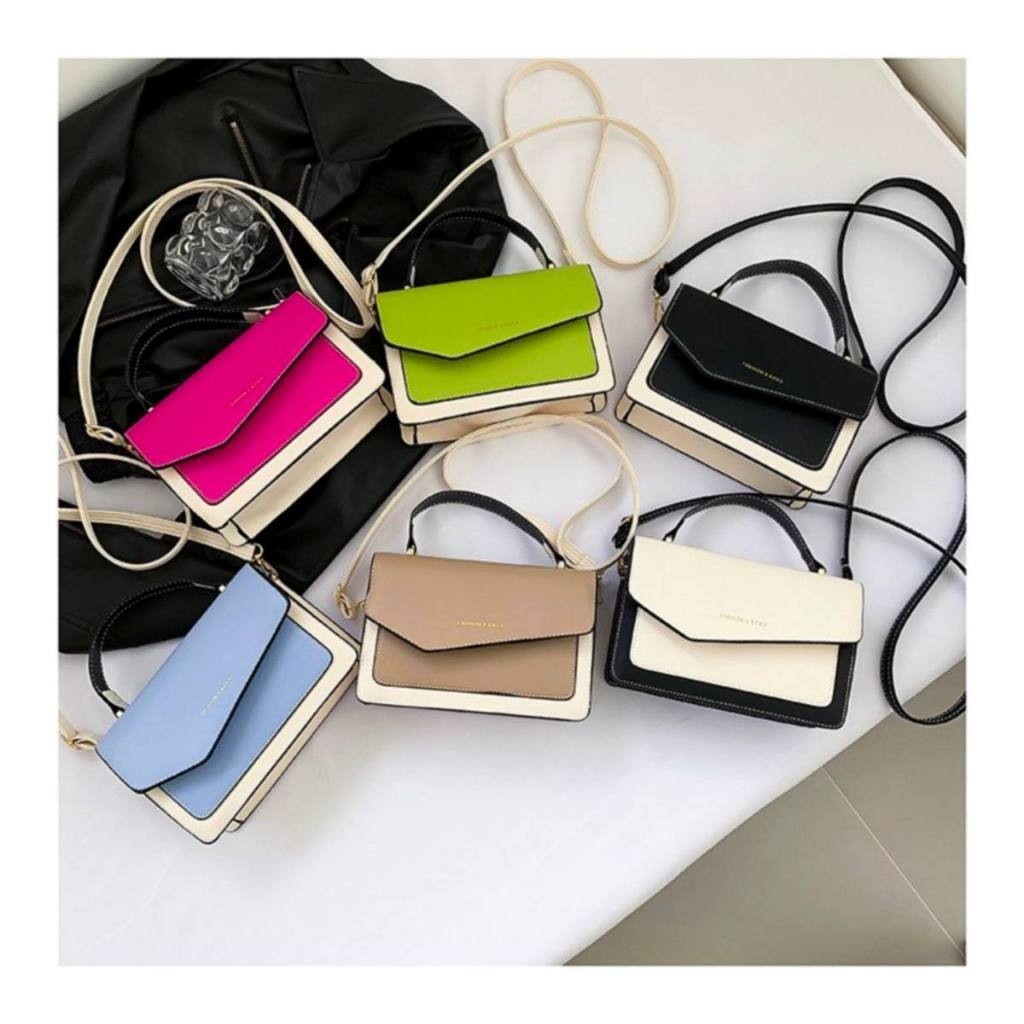 WOOMII Tas Sling Bag Model 2518 untuk Wanita dengan Desain Fashion