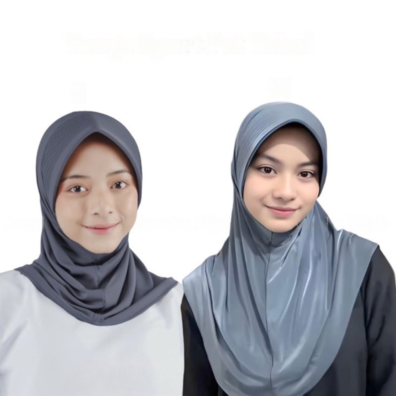 KERUDUNG SPORT UKURAN S M PET TEBAL / HIJAB SPORTY PED LEBAR S M