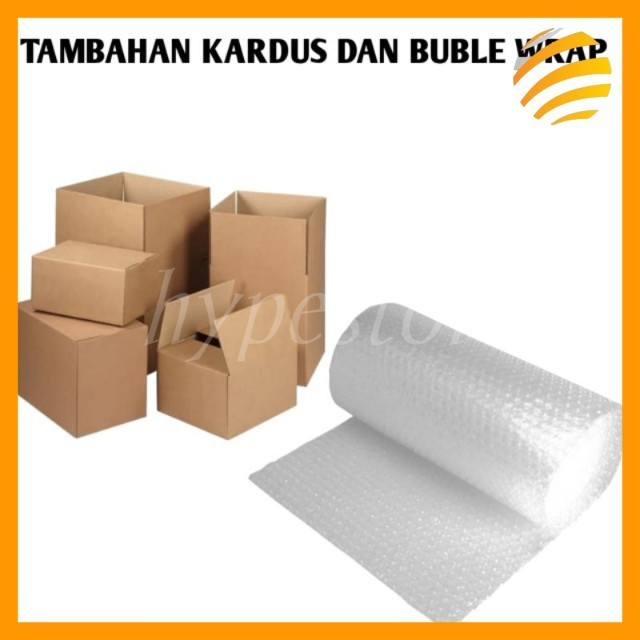 

TAMBAHAN PACKING/BUBLE WRAP & KARDUS