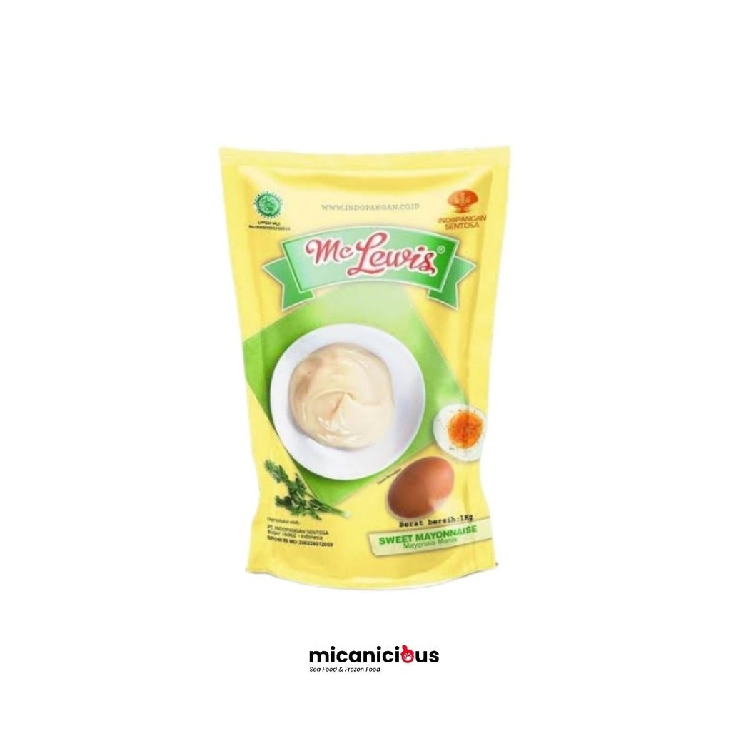 

MC LEWIS SWEET MAYONNAISE / MAYONAIS MANIS 1KG