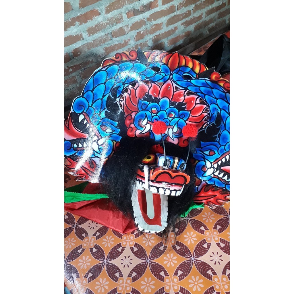 Barongan Jawa Mainan | barongan spon besar barongan devil anak bonus kemul pecut bopo tari anak 