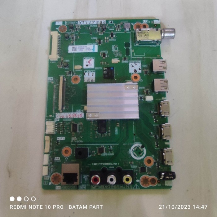 MB MAINBOARD MOTHERBOARD MESIN TV LED Sharp 2T C50BG1i - C 50BG1i