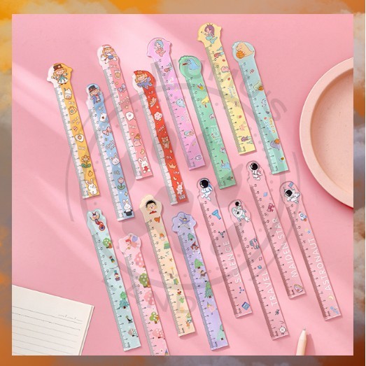

Penggaris Lucu 15 Cm Penggaris Anak Pelajar Mahasiswa Motif Astronot Penggaris funny karakter 15cm Pengaris Sekolah Kantor