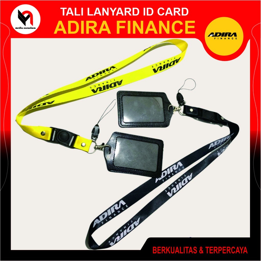 

Tali Lanyard Gantungan ID Card-Holder Leasing kendaraan bermotor ADIRA FINANCE Paket Murah