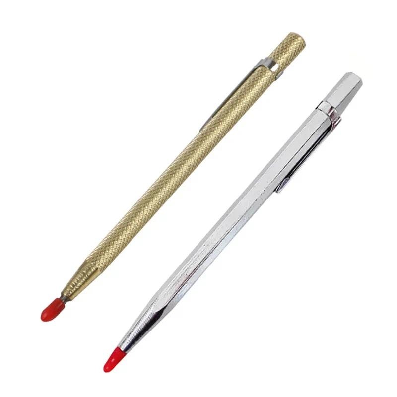 

1 Piece Tip Scriber Ceramics Marble Glass Marking Engraving Pen Steel Marker Lettering Tool Tungsten Tip Metal Engraving Tools