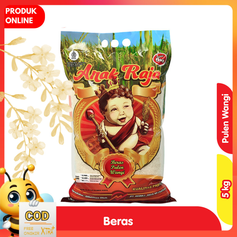

Anak Raja Beras Premium Pulen Wangi 5 Kg