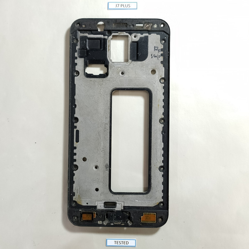 Frame Papan LCD Samsung J7 Plus Original Copotan