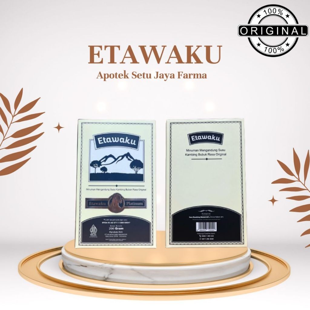 

( harga 1 box ) Susu Kambing ETAWAKU 200gr