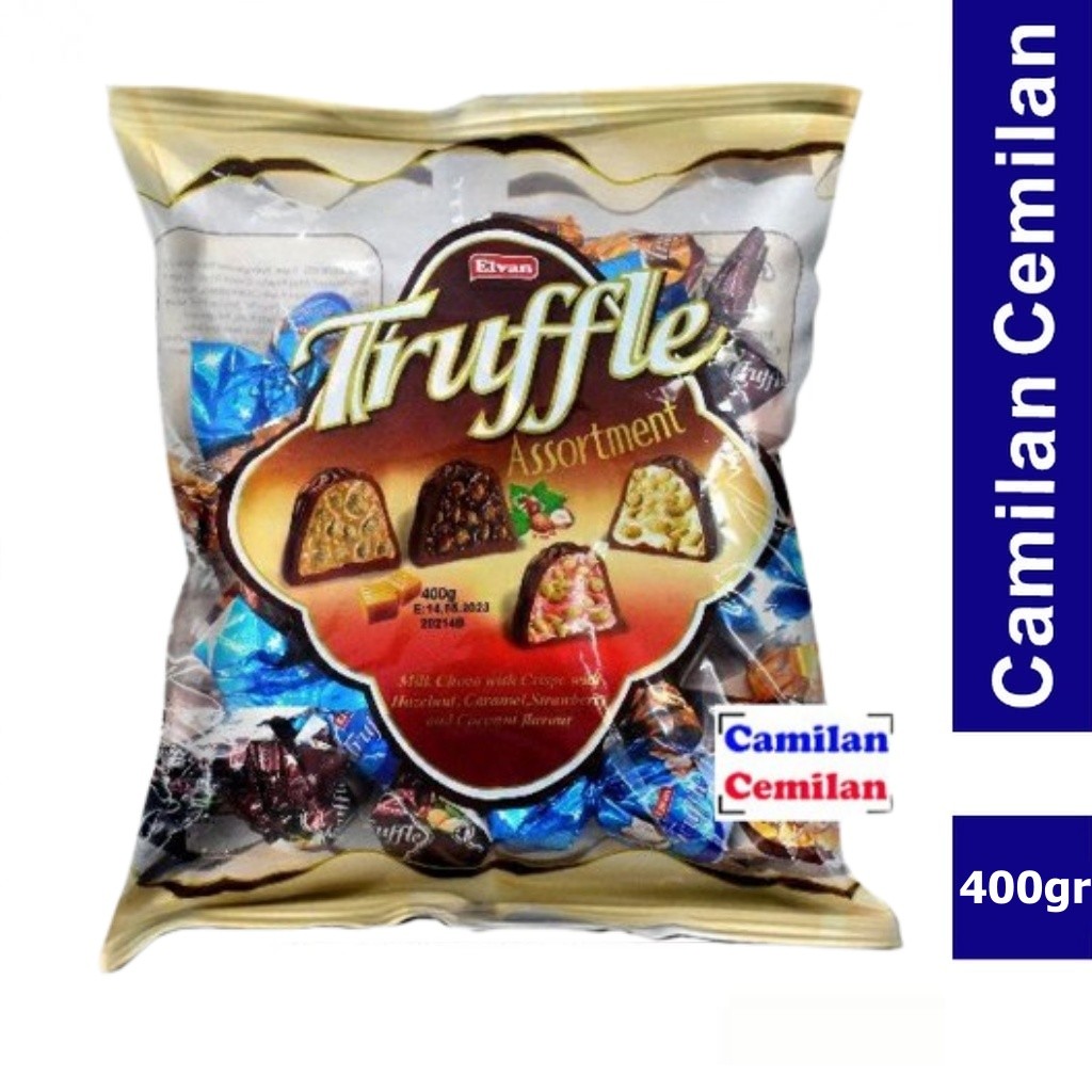

Elvan Truffle Coklat Arab Turki Assortment 400 gr