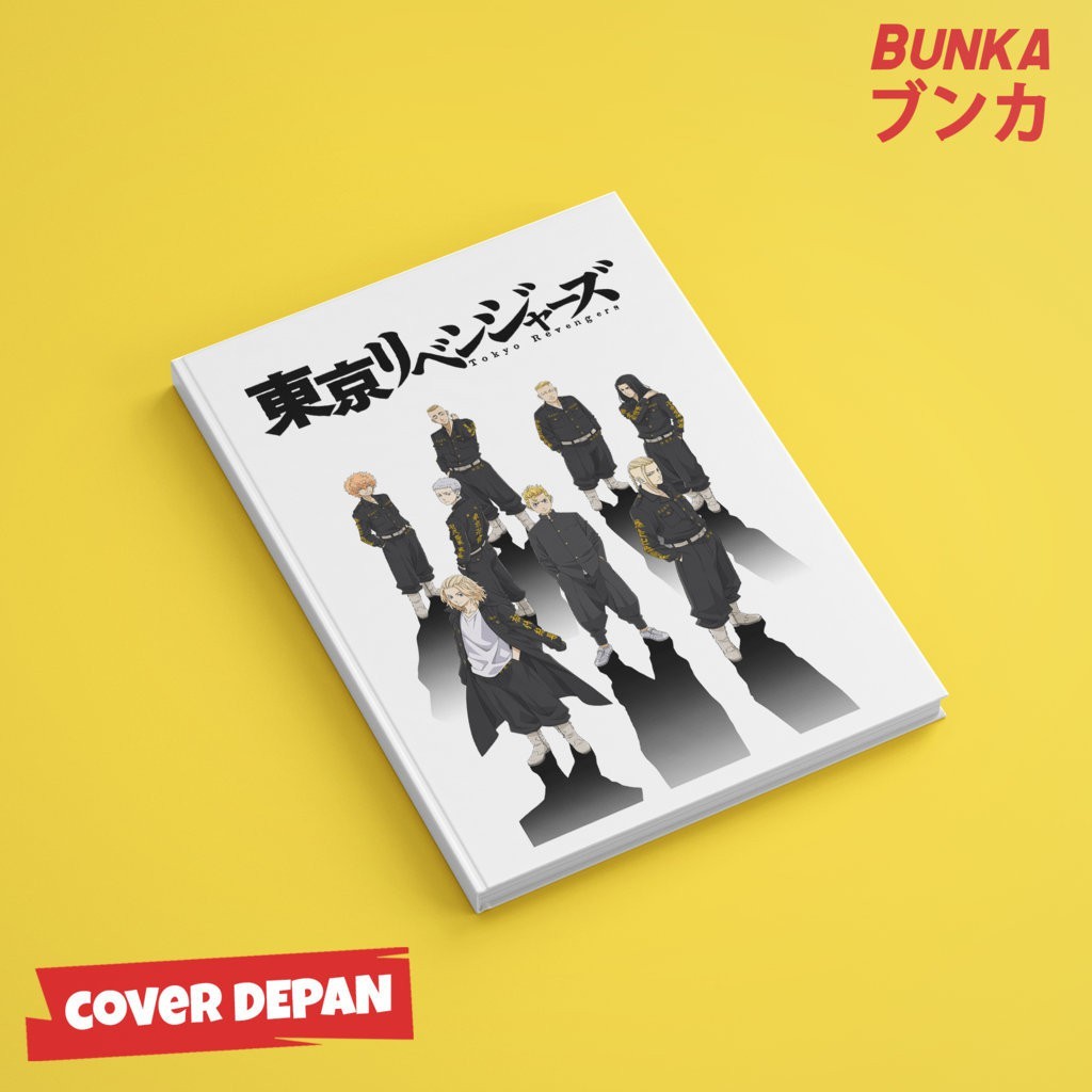 

Notebook Anime Tokyo Revengers Tokyo Manji A5 Hardcover Buku Tulis Catatan Agenda Planner Jurnal