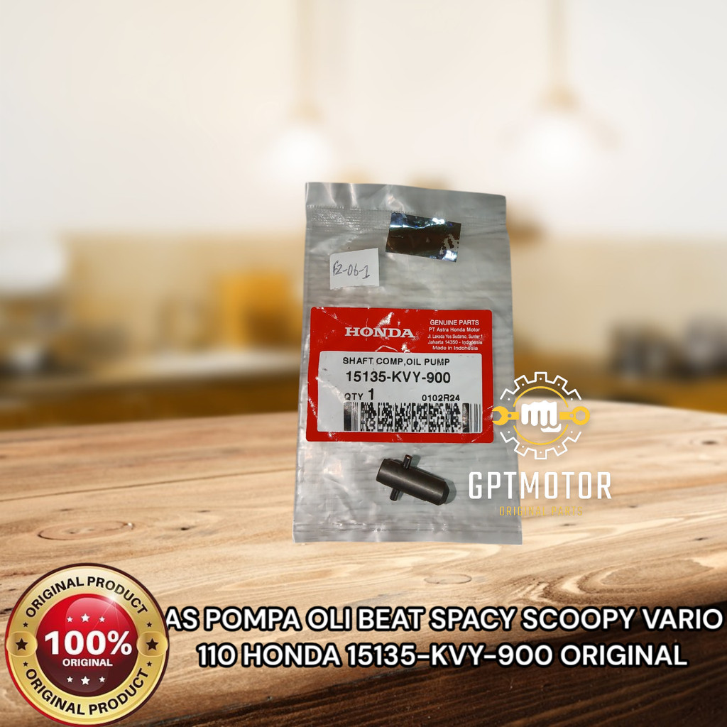 AS POMPA OLI BEAT SPACY SCOOPY VARIO 110 HONDA 15135-KVY-900 ORIGINAL