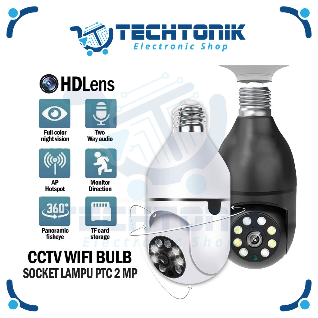 IP CAMERA Dome Model Lampu  CCTV - Dengan LED BERGARANSI