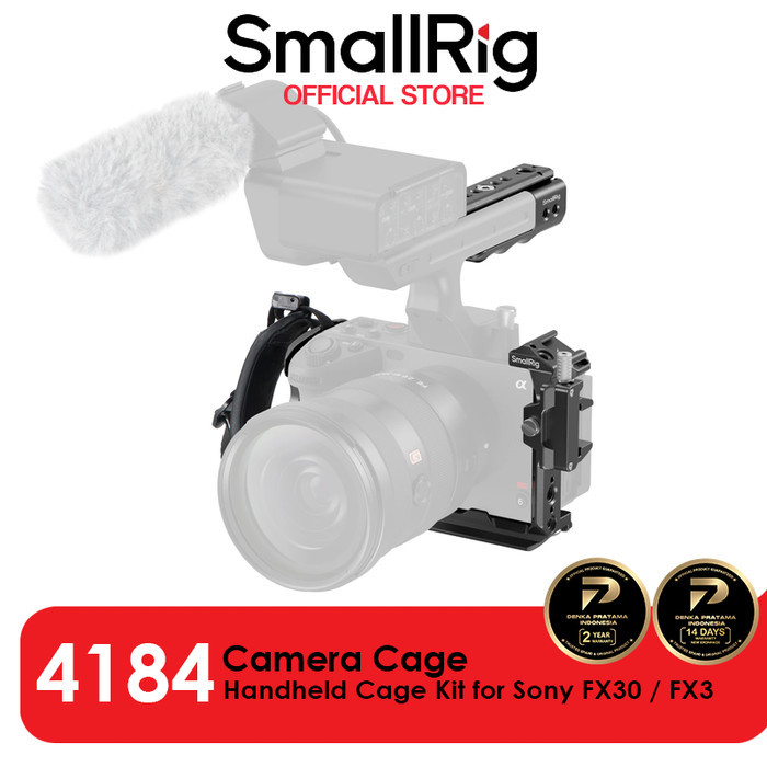 SMALLRIG 4184 Handheld Camera Cage Kit for Sony FX30 / FX3