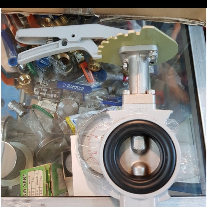 6 inch butterfly valve kitz 10k / butterfly alumunium kitz smta