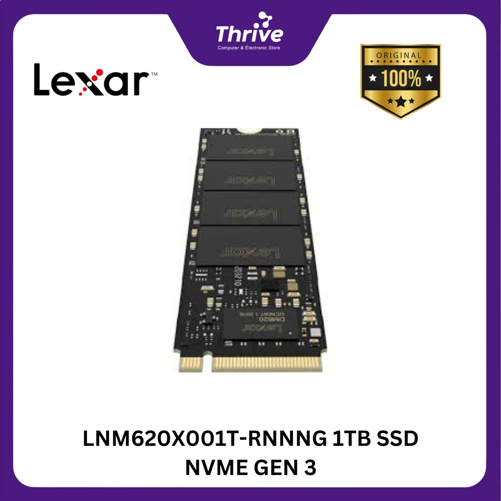LNM620X001T-RNNNG 1TB SSD NVME GEN 3