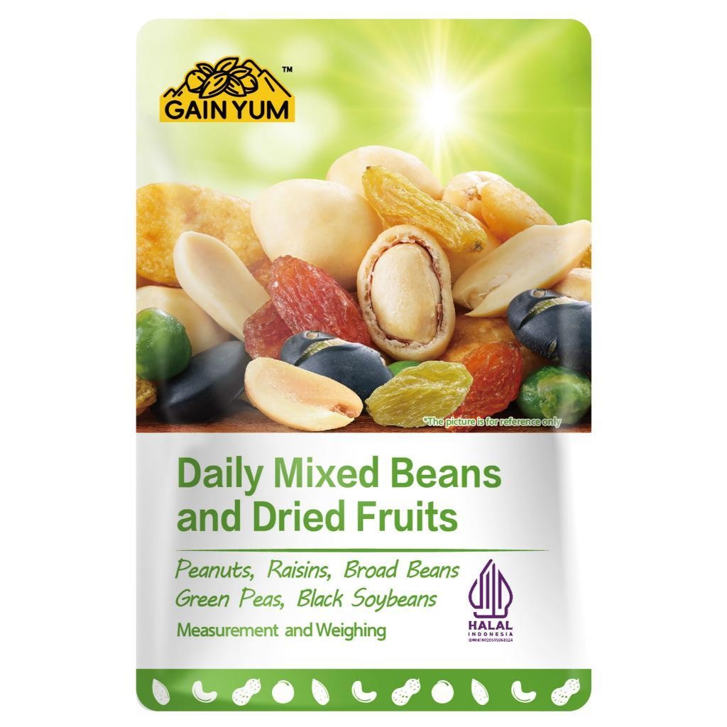 

[ GIFT ONLY ] Gainyum Healty Snack - 1pcs Daily Mixed Beans and Dried Fruits SMALL PACK