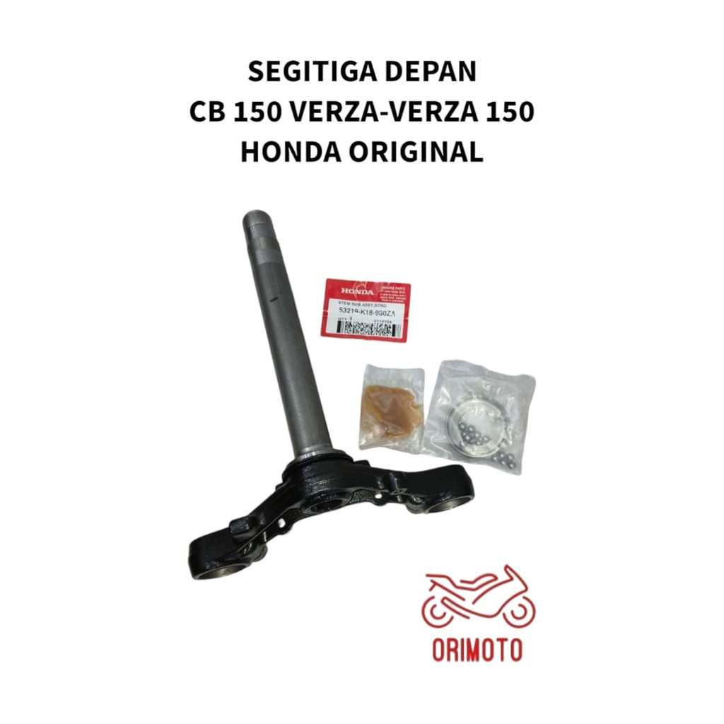 ORIMOTO-SEGITIGA DEPAN CB VERZA 150 HONDA 53219-K18-960ZA ORIGINAL