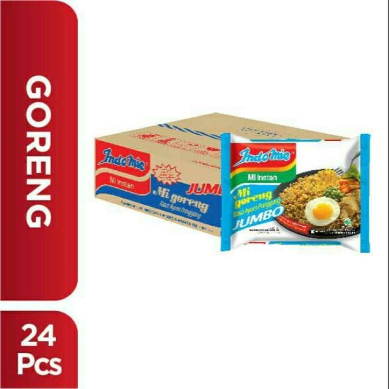 

Indomie goreng Ayam panggang jumbo 1 karton