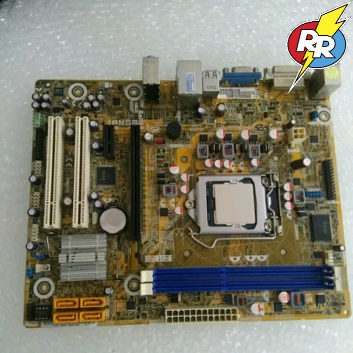 Motherboard PC H61 Merk Pegatron Sepaket Prosesor Intel Celeron G550 Socket 1155