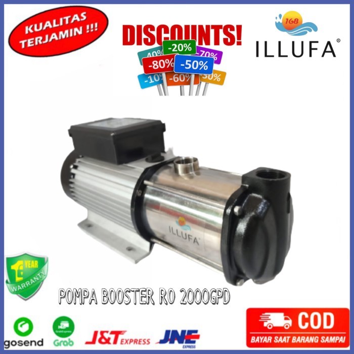 pompa booster membran ro 4040 gpd pompa booster membran ro 2000 Gpd