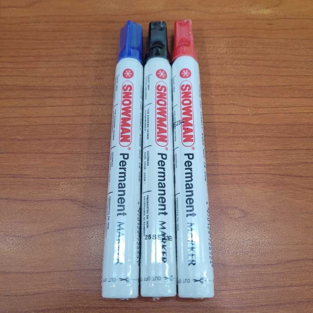 

Spidol Permanent Snowman G-12 Permanent Marker Snowman - CBY