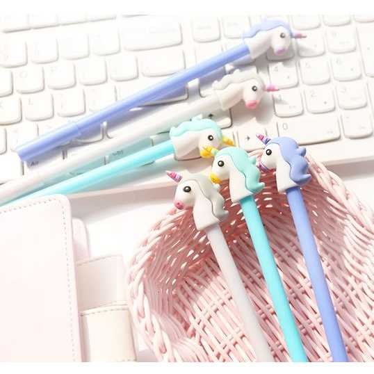 

alat tulis pen unicorn stationary pulpen korea bolpoin kartun spe040