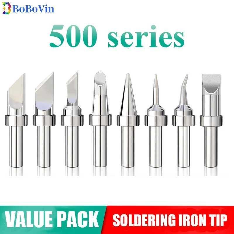 

Bobovin Set Mata Solder Tool Iron Tip 500 Series 8 PCS for 205/205H - 8005