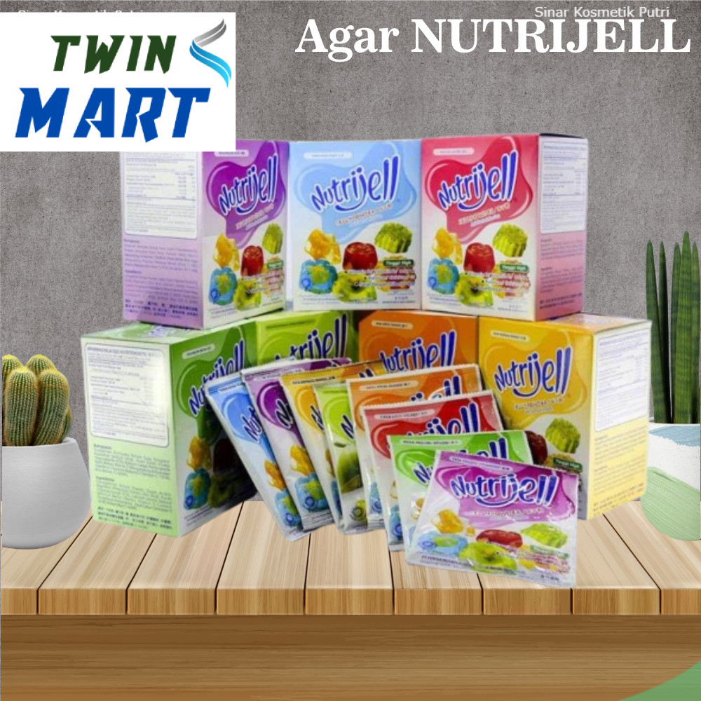 

Nutrijell Puding Powder / 1 box isi 12 sachet