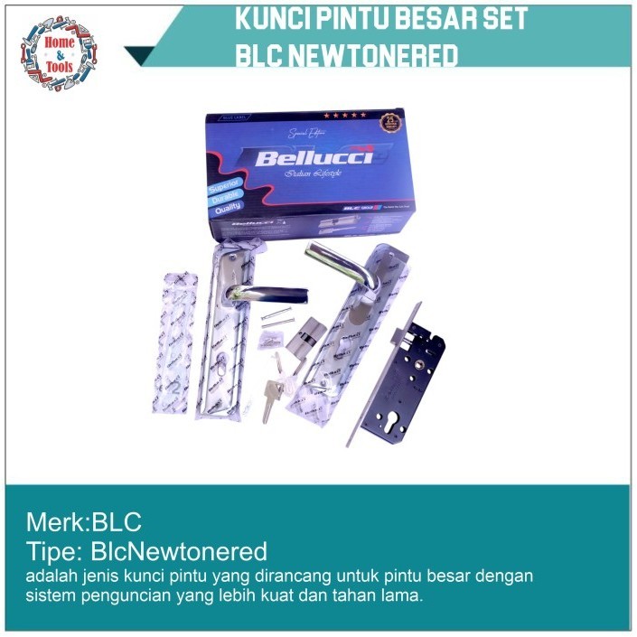 BLC NEWTONERED/ Kunci pintu Besar Set BlcNewtonered /Kunci pintu set/Door Lock Set/Handle Pintu Set