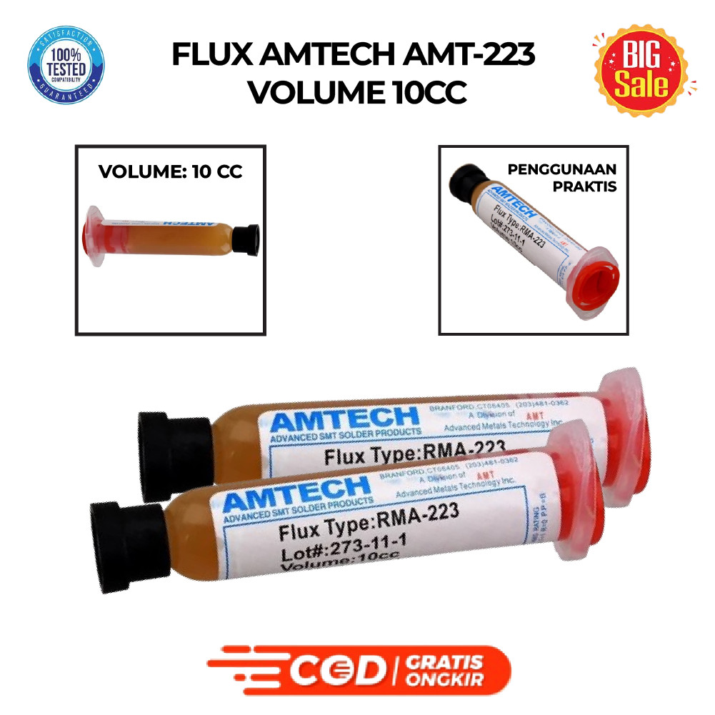 Flux Timah Suntik 10CC OC Rosin Kualitas Bagus untuk Solder