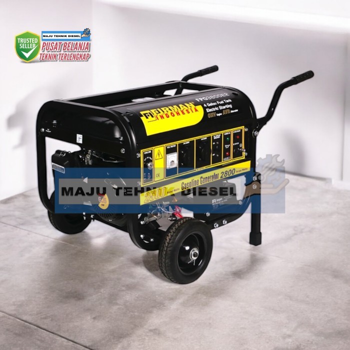 Mesin Genset Bensin Portable Gasoline Generator FIRMAN FPG3800 E II 2800 watt