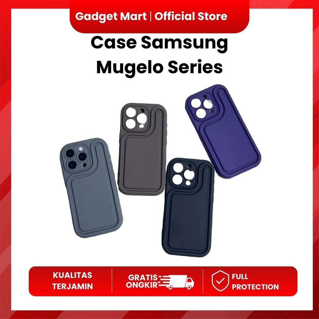 Case Samsung A02S/A05/A06/A10/M10/A10S/A15/A16/A30/A55/J2 prime Mugelo Series