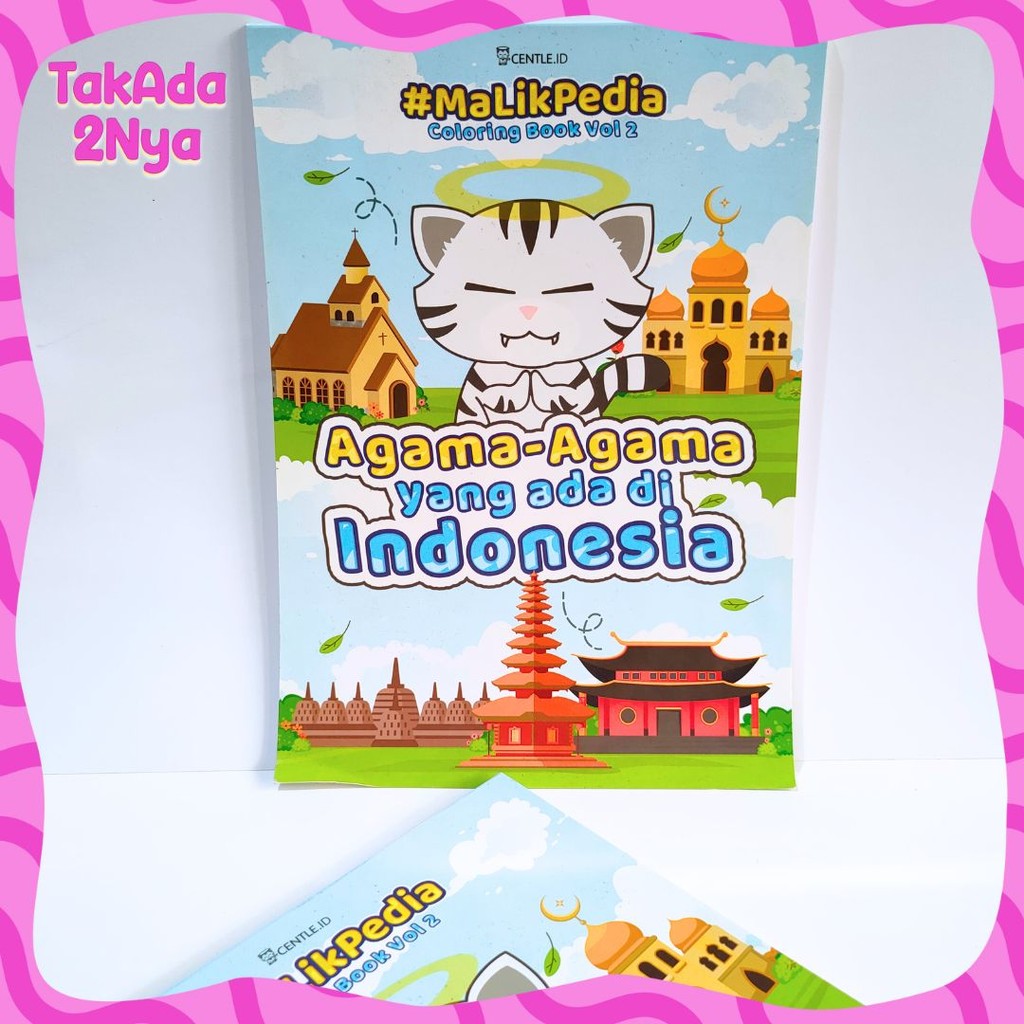 

Buku Mewarnai Vol 2 Centle BK-1520 Agama Yang Ada di Indonesia