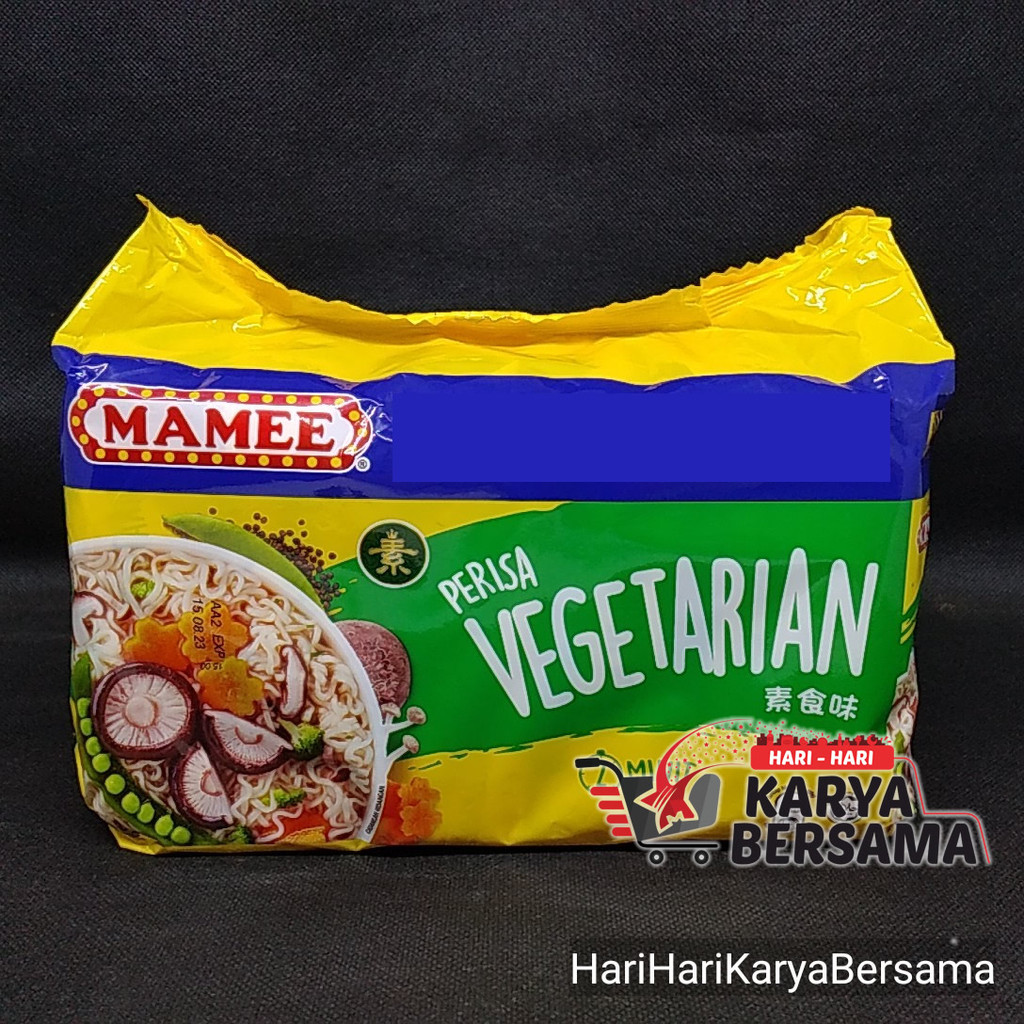

MAMEE MIE INSTAN PERISA VEGETARIAN PACK 5'S X 80GR