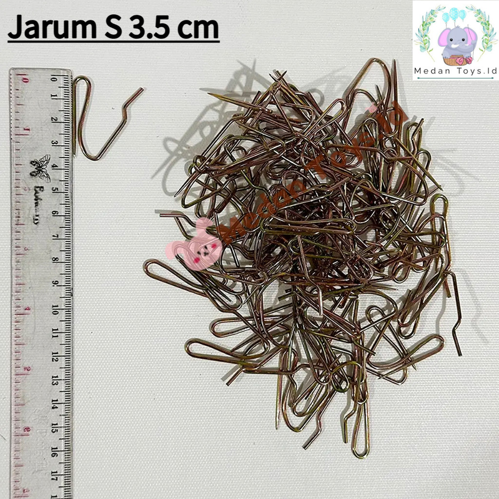 Medan Toys - Kawat Cantolan Gorden S / Jarum Gorden Jumbo / Cantolan Gorden Dalam