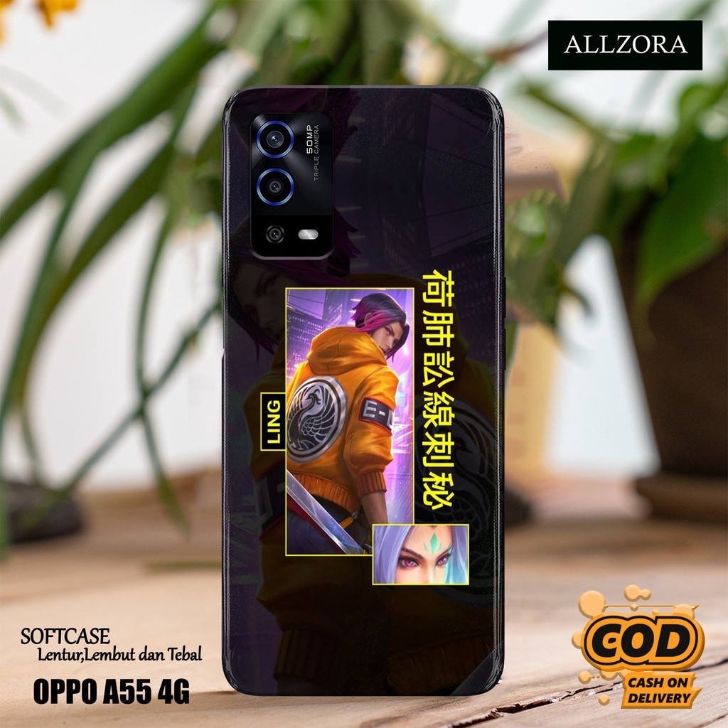 Case Oppo A55 4G Terbaru - Fashion Case ANIME - Casing Hp Oppo A55 4G Terbaru - Softcase Hp Oppo A55