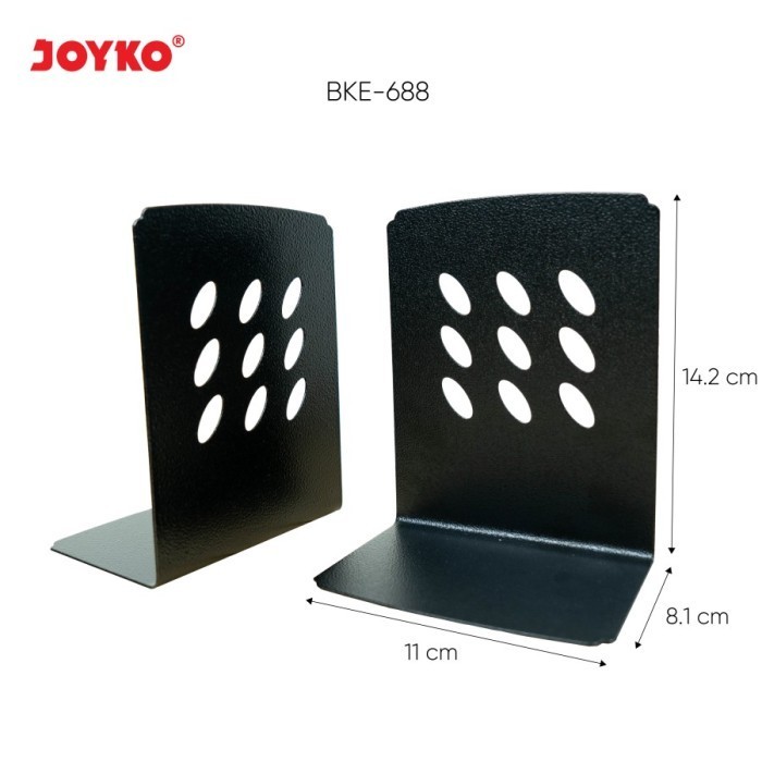 

Joyko Book End BKE-688689 / Joyko Sandaran Penahan Pembatas Buku - BKE-688