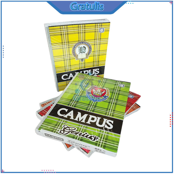 

Buku Tulis Genius Campus [1 Pack/6 Buku/42 Lembar] / Buku Catatan Pelajaran / Buku Tulis Boxy Genius notebooks / Buku Kampus 1 Pak / Perengkapan Sekolah