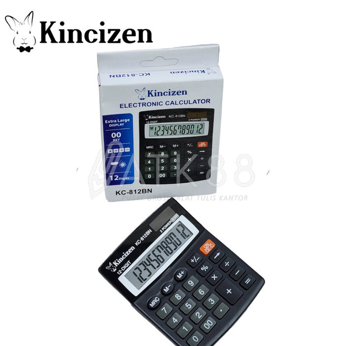 

Calculator / Kalkulator Kincizen KC-812BN