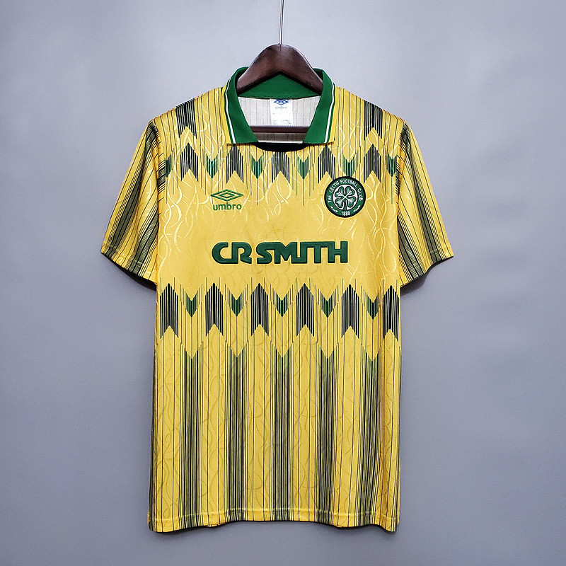 Jersey Retro Celtics 91/92 away a85 Bola Retro football T shirt pria