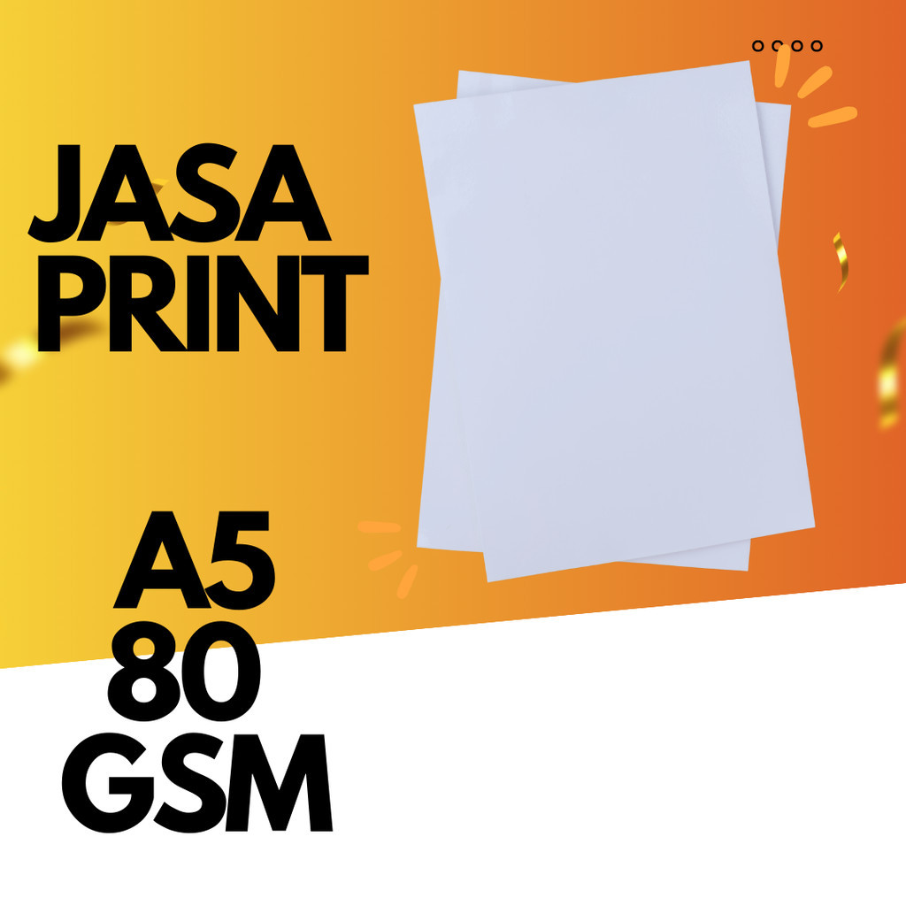 

JASA PRINT A5 80 GSM