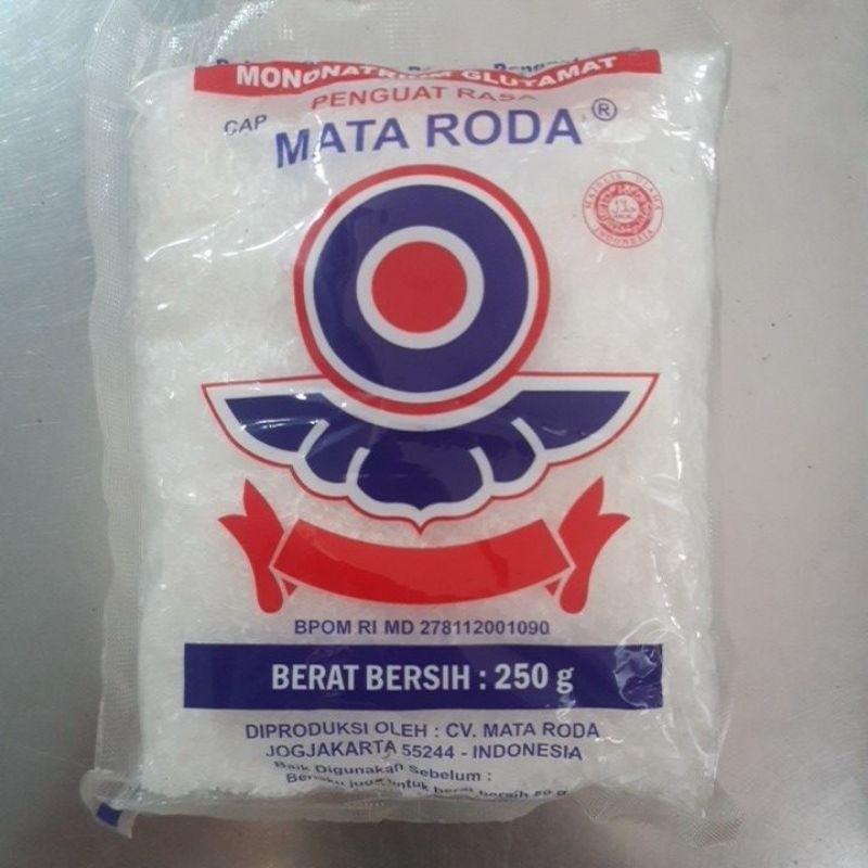 

Penguat Rasa Mata Roda Micin 250gr