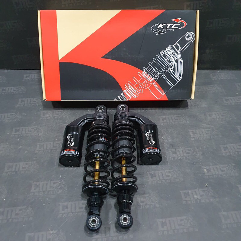 Shockbreaker Sok Tabung Atas ONYX KTC 2Panah 320mm Yamaha Rx King Hitam