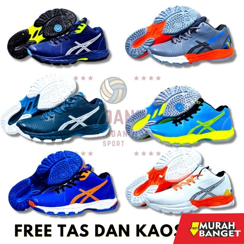 Sepatu olahraga- Sepatu Voli Mizuno / Sepatu Volley / Sepatu Lari Pria / Sepatu Volly Mizuno Wlz Ter