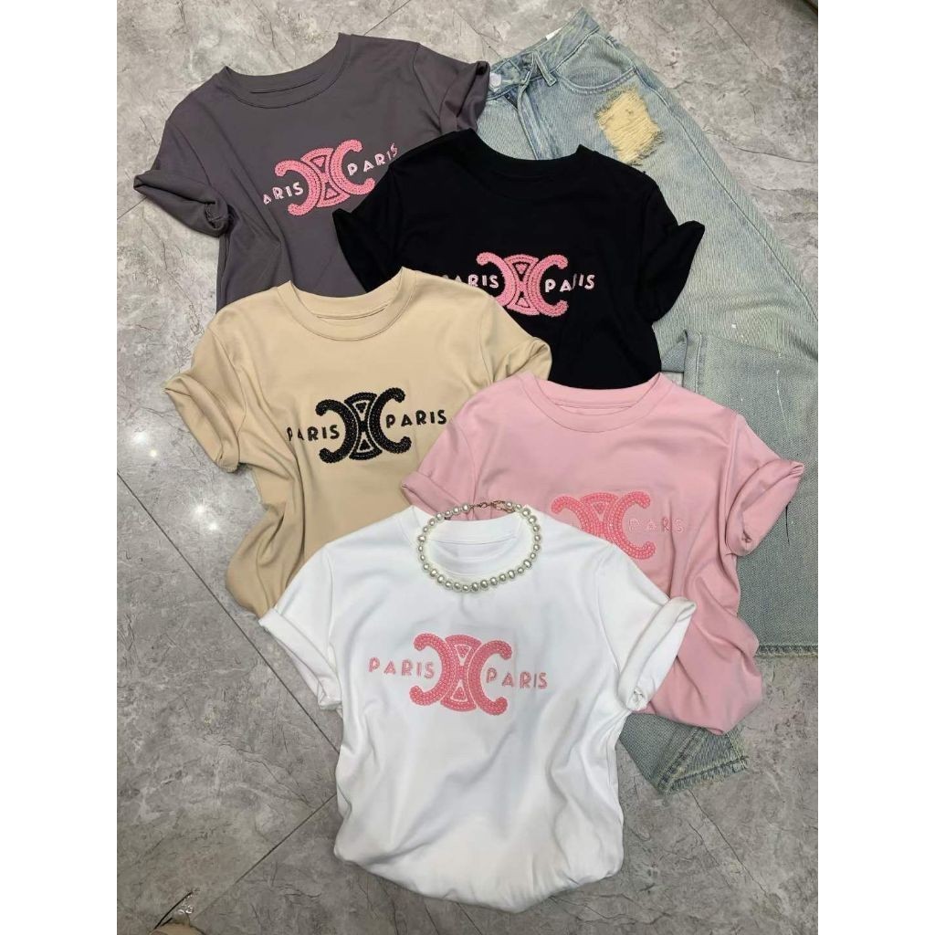 Kaos Wanita Cn017 - 829 Paris Import China