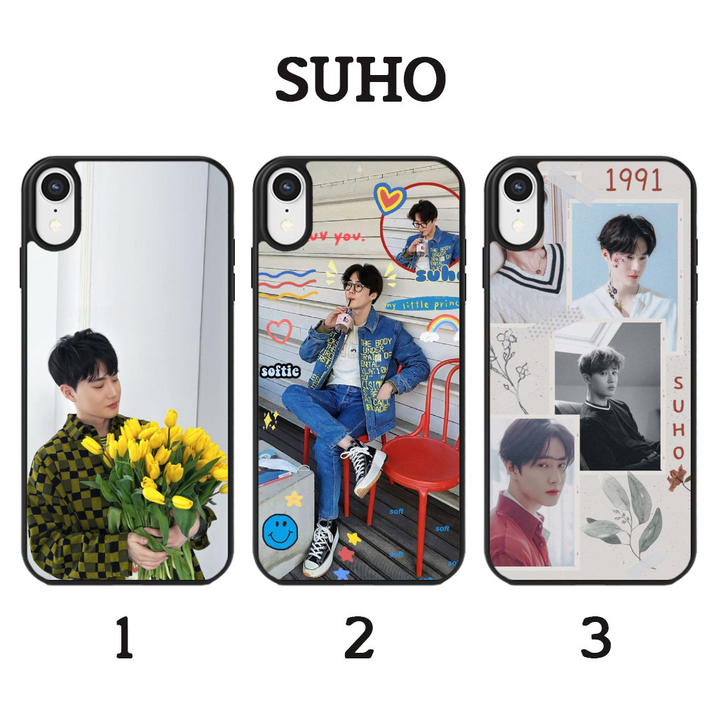 LIGHT CASE SUHO EXO - SOFTCASE PREMIUN CASE (CASING) FASHION CASE FOR ALL TYPE HANDPHONE