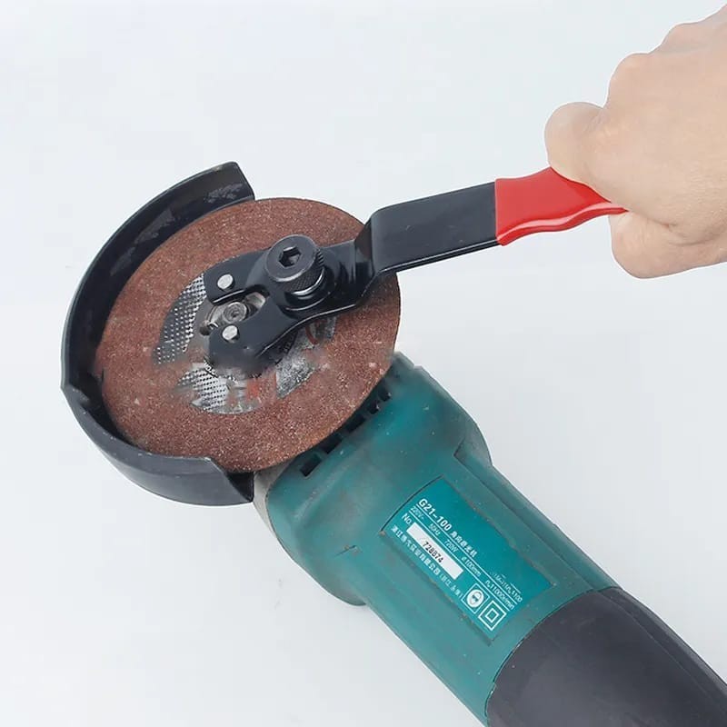 

ORIGINAL Kunci Mesin Gerinda Tangan 4" Plat Tebal Universal Bosch, Mactec, Ryu