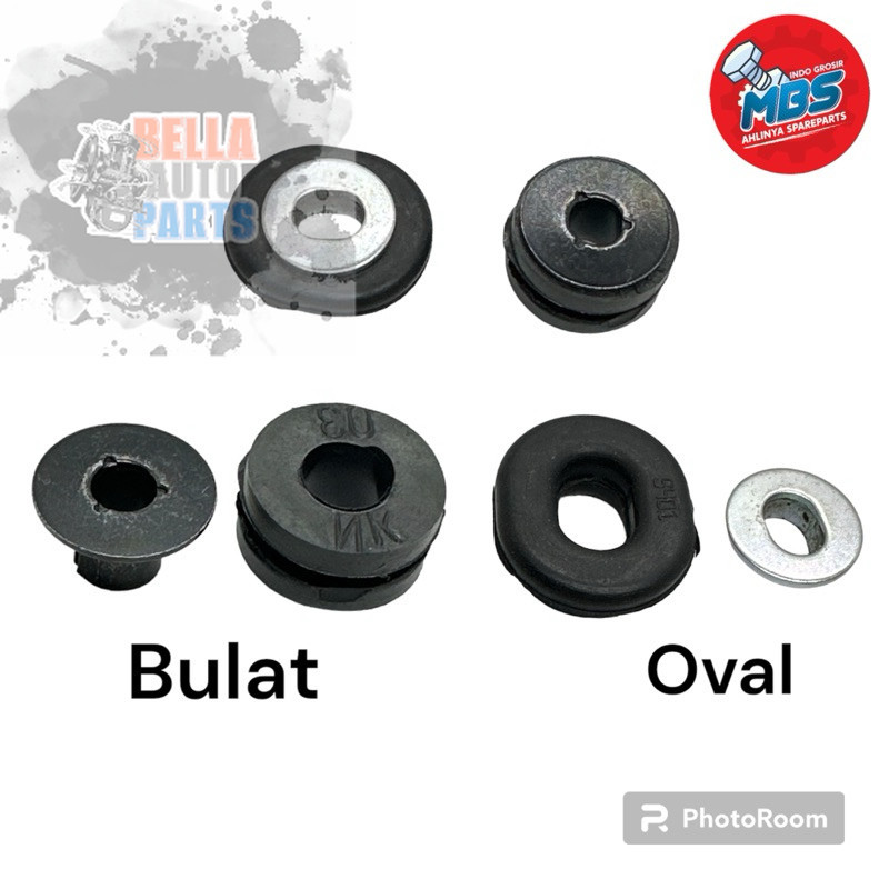 KARET BODY RING OVAL BULAT RUBBER 1 SET KARET DAN RING BOS