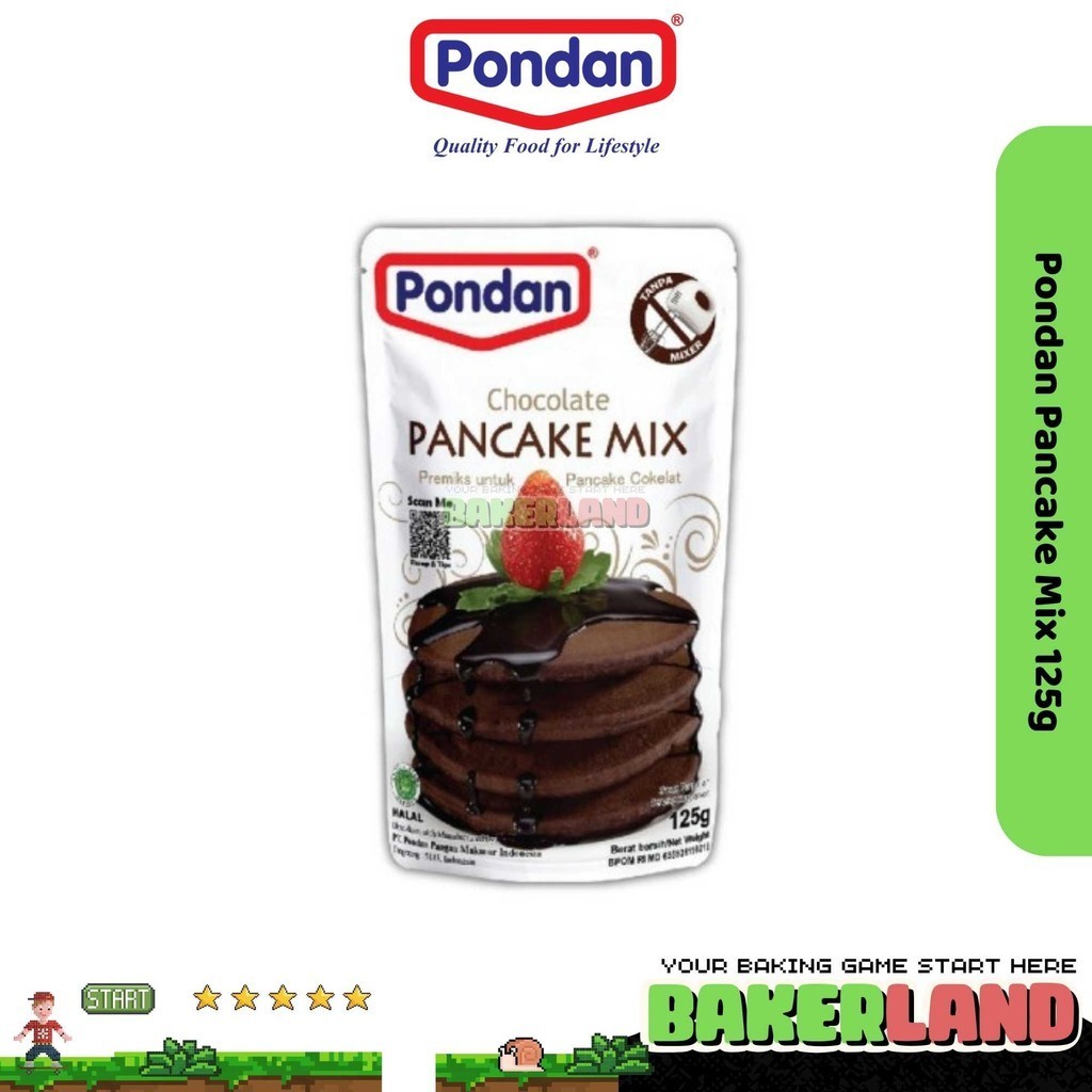 

Pondan Pancake Cokelat / Pondan Pancake / Pancake Instan / Tepung Pancake Instant / Pondan Pancake Mix / Tepung Pancake Pondan / Pancake / Pancake Mix / Bahan Pancake Instan