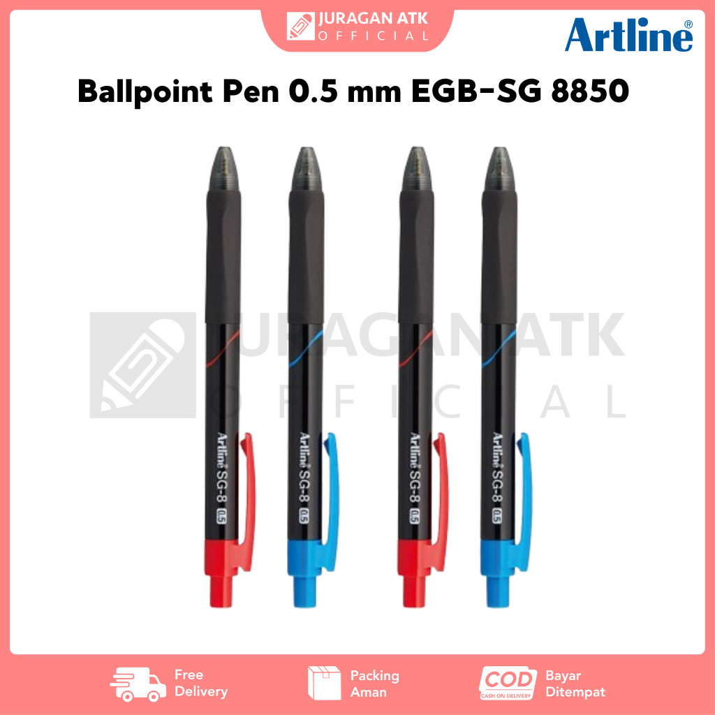 

Pulpen Artline Ballpoint Pen Pulpen 0.5 mm EGB-SG 8850 (1 PCS)